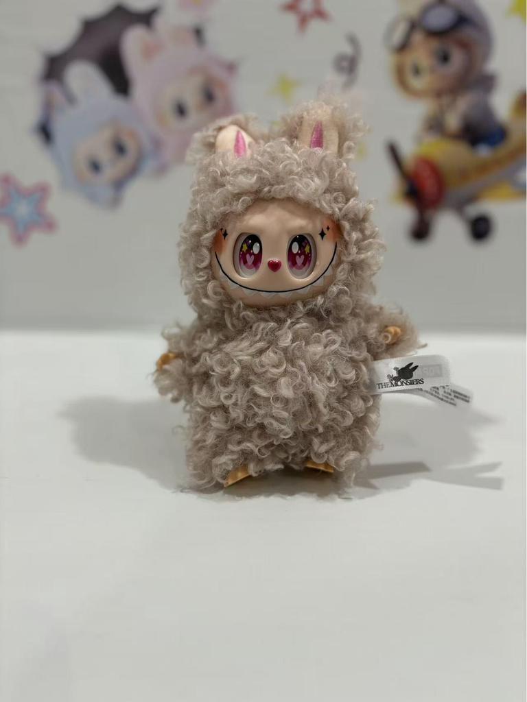 Pleasant Goat Labubu Plush Toy Keychain Vinyl Blind Box Doll