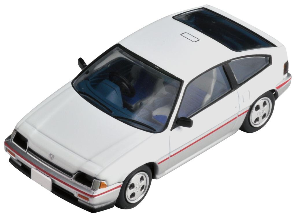 Tomica Limited Vintage Neo Honda Ballade Sports Finished Model 1/64 LV-N124d CR-X (White/Silver)