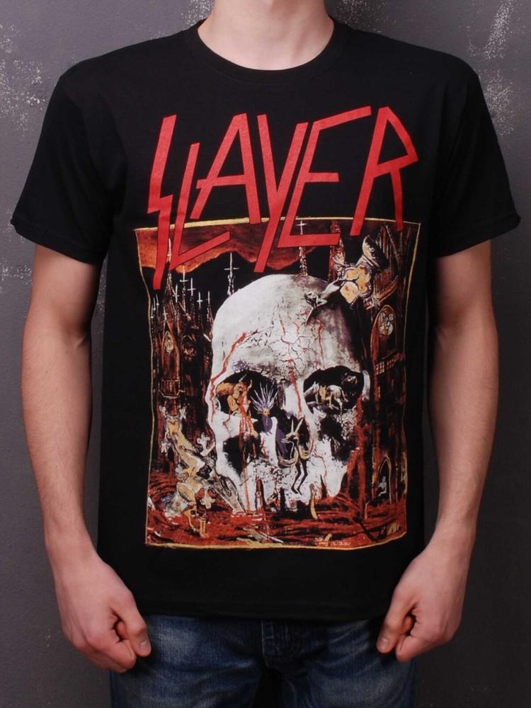 Slayer - South Of Heaven Черная футболка Унисекс футболка S