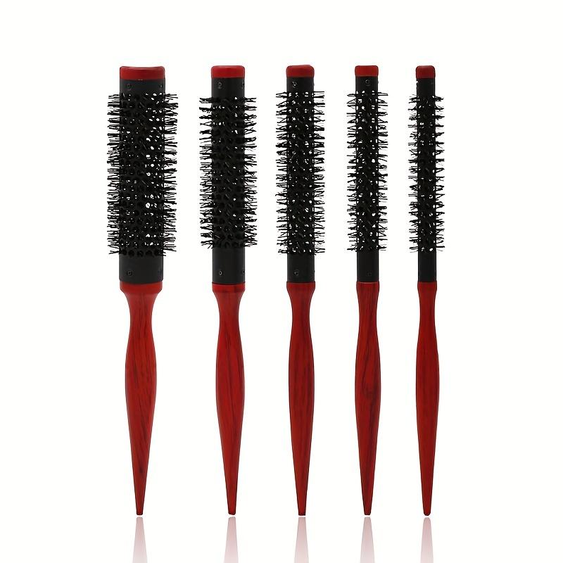 Salon Professional Aluminum Tube Curling Comb Hairstyle Fluffy Round Comb High Skull Top Hair Root Fluffy Ultra-Fine