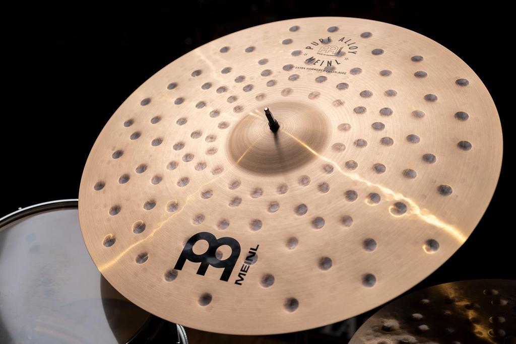 MEINL Cymbals Pure Alloy Series Crash Ride Cymbals Extra Hammered Crash Ride PA22EHCR 22" []