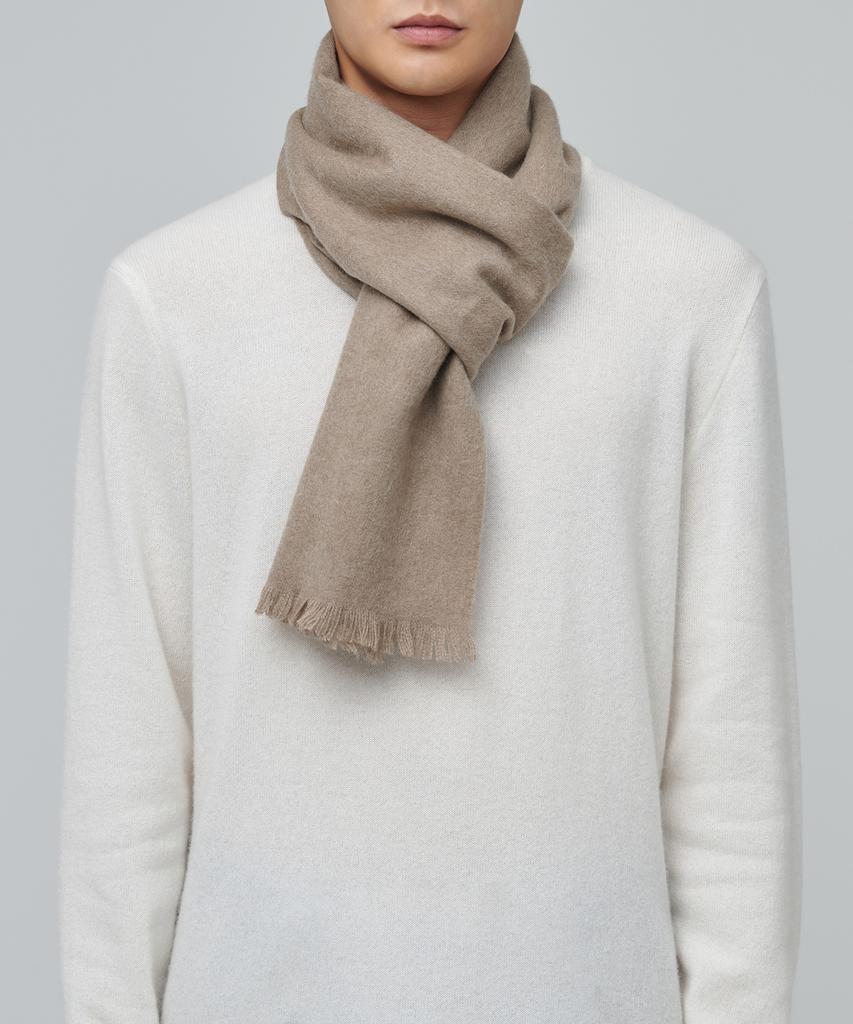 MUSINSA STANDARD 100% Cashmere Scarf [Heather Beige]