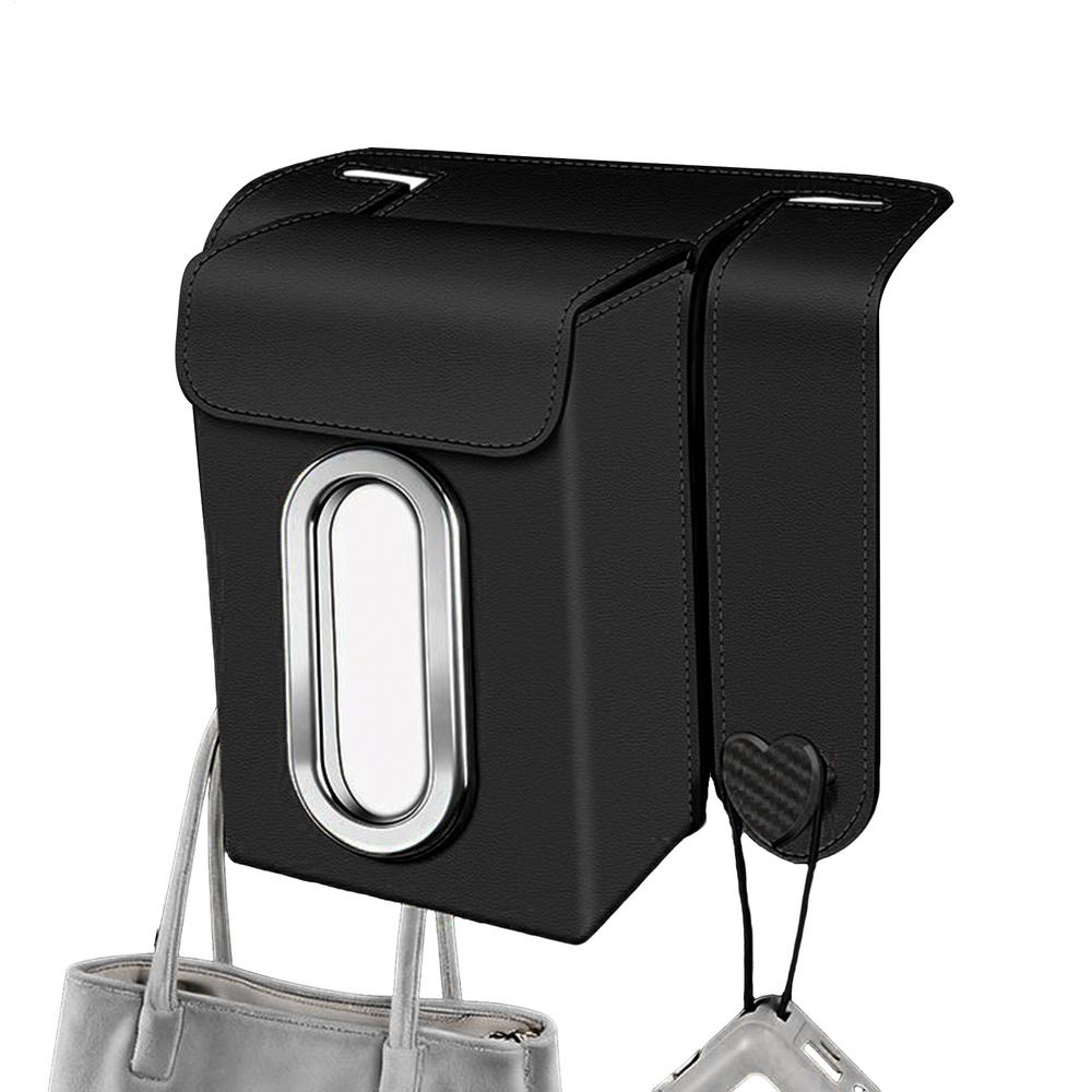 Car Tissue Holder Facial Paper Dispenser With 2 Hooks Tissue Dispenser For Car For Backseat Headrest Travel Road Trip Interior