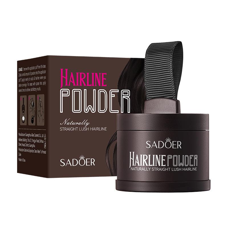 Hairline Powder Hair Shadow Powder Hair Root Cover Up Forehead Hairline Filler Natural Hair Contour Powder 4g