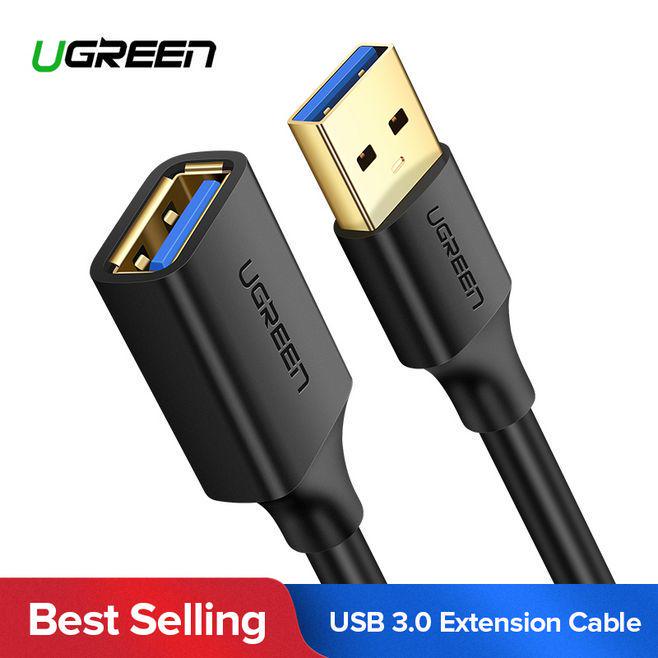 

Ugreen USB Расширение Кабель USB 3.0 Кабель для Smart TV PS4 Xbox One SSD USB3.0 2.0 для расширения данных Корд Мини USB расширение кабельное