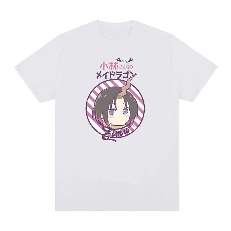 Miss Kobayashi Dragon Maid Kawaii Maidservant Tohru Funny Anime T Shirt Men Women Cotton Casual T Shirt O-Neck EU Size Tees