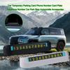 Auto Car Truck Parking License Plate Temporary Stop Car Card Parking Car Phone In Card Number Phone Plate Temporary Number Y4N4