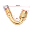 45 Degree Brass   Tyre Valve   Valve Stem with Extension Adapter for Car Truck Motorcycle