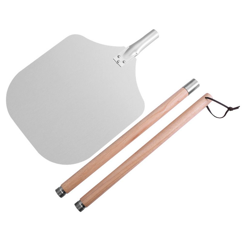 Extended Wooden Handle Pizza Shovel Detachable Pizza Peel Pizza Spatula Paddle  Baking Homemade