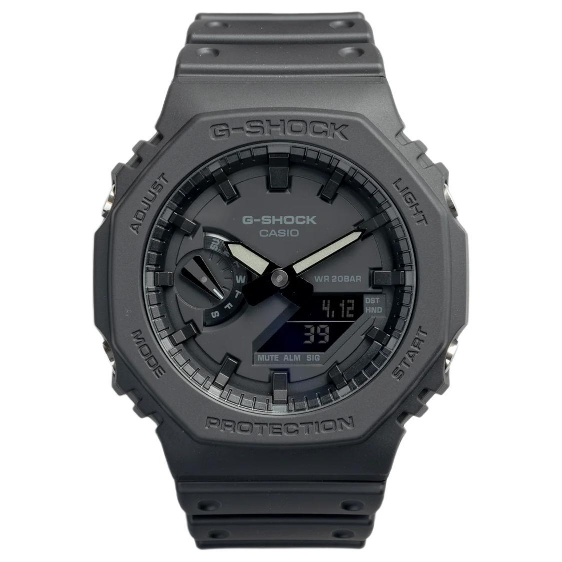 CASIO G SHOCK Eight Prince Collection Quartz Movement Resin Strap Watch Men s Watches Black Dial GA-2100-1A1DR Black Dial