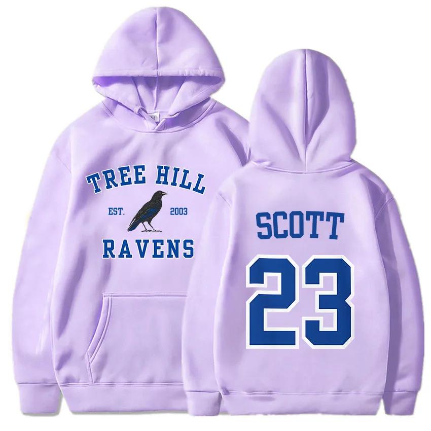

Женские толстовки TREE HILL RAVENS Scott23 Графические толстовки с карманом Keith Scott Body Shop Пуловеры Sudaderas Para Mujer L