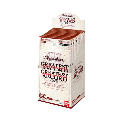 

BANDAI Battle Spirits GREATEST RECORD 2023 Booster Pack [BSC41] (BOX) 10 упаковок