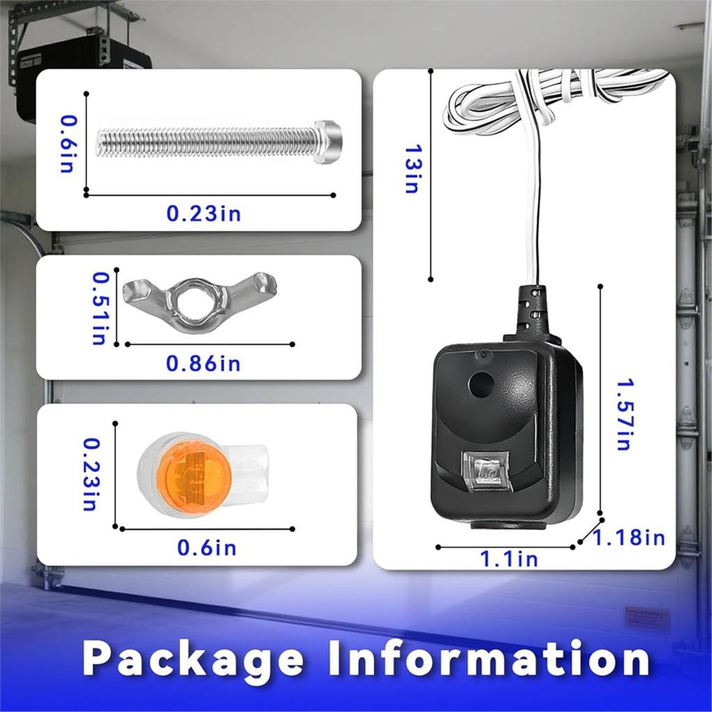 BHBL 820CB Garagentor-Sensor, Türsensor Sicherheitssensor-Kit für Hergestellt Nach 1997
