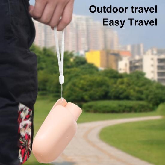 Bottle Cap Pet Water Dish Portable Dog Water Bowl Cat Water Feeder with Lanyard Fits Most Plastic Bottles for Hiking Outdoor Walking