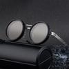 Punk Sunglasses Retro Polarized Sunglasses Dimming Sunglasses Uv-Protective For Sun Indoors Outdoor