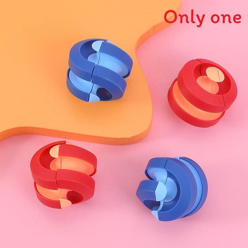 

Снимающий стресс гироскоп-игрушка с мрамором и дизайном трека для подарка взрослым