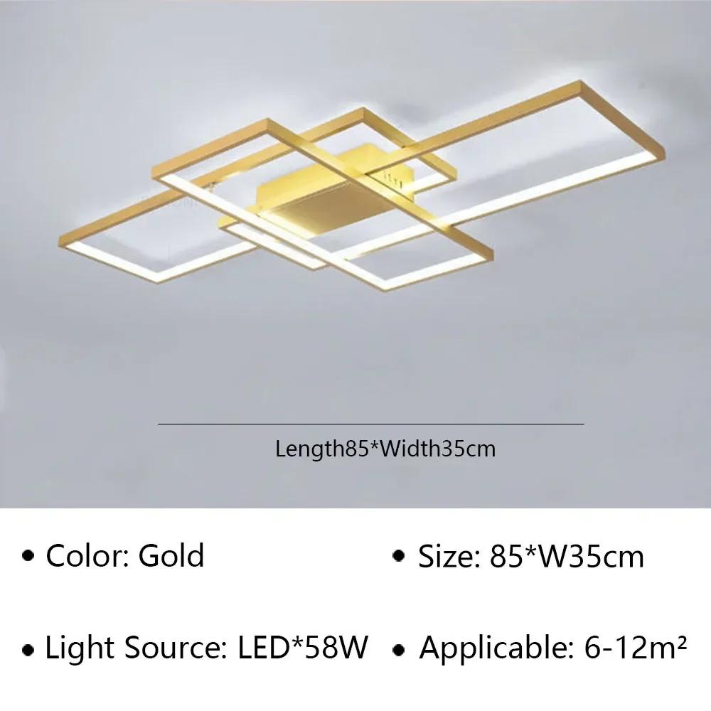 

Современная светодиодная потолочная люстра для гостиной, столовой, спальни, прохода, балкона, домашнего декора, внутреннего освещения, светильника, люстры Natural Light(No RC)