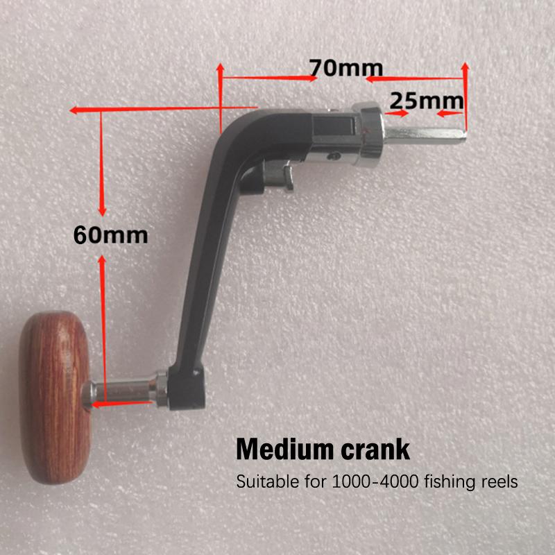 Spinning Fishing Reel Handle Replacement Fishing Arm Wheel Knob Tackle Accessories For 1000 2000 3000 4000 5000 6000 7000 Series
