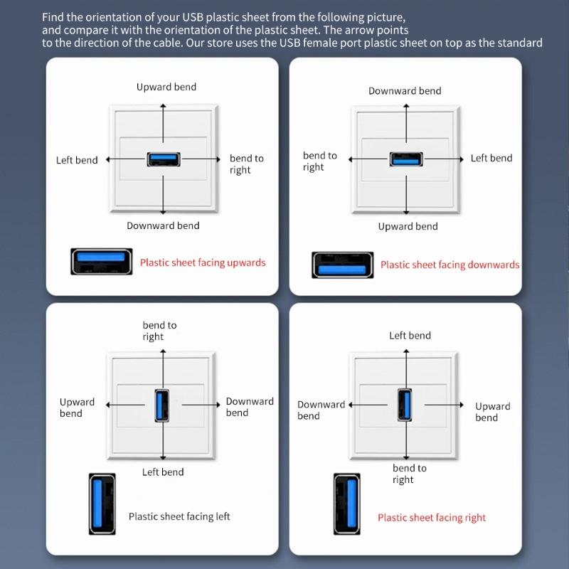 USB Cable Wire with Power On Off Button, Multiple Choice USB3.0 Male to Female 5Gbps Data Transfer Line Extension Cord