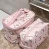 Kitty Print Large Storage Tote & Makeup Bag