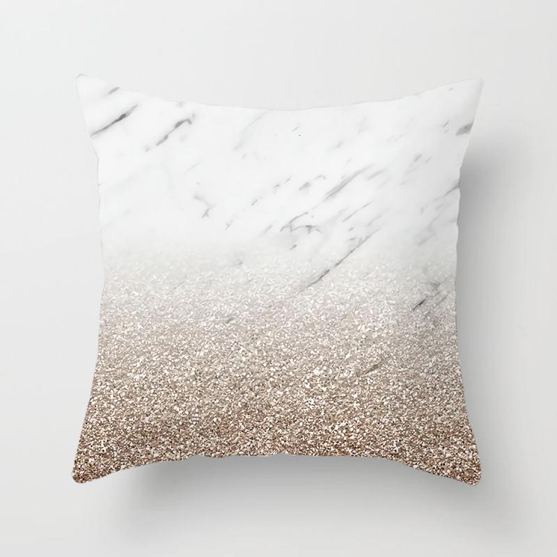 

45x45 см современный скандинавский стиль диван наволочка золотая геометрическая полоса наволочка диван офисное сиденье наволочка домашний декор 40x40cm