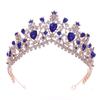 2026 Crown Europe and America, Crystal Crown Headband, Crown, Bridal Hair Accessories Travel Photography Headgear
