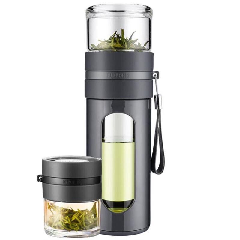 Fu Guang Portable Tea Infuser Glass Cup