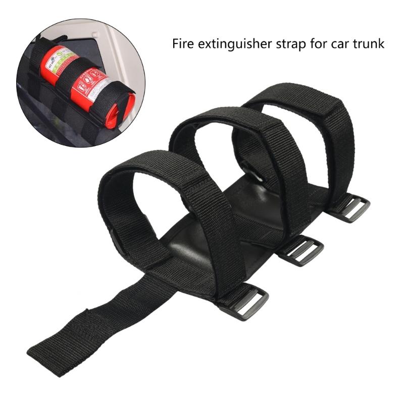 Roll Rod Fire Extinguishers Holder for 2.5-3.5LB Fire Extinguishers,for Car Adjustable Fire Extinguishers Mount Strap