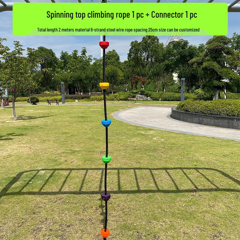 Children's Indoor/Outdoor Climbing and Swing Training Set with Rope Ladder