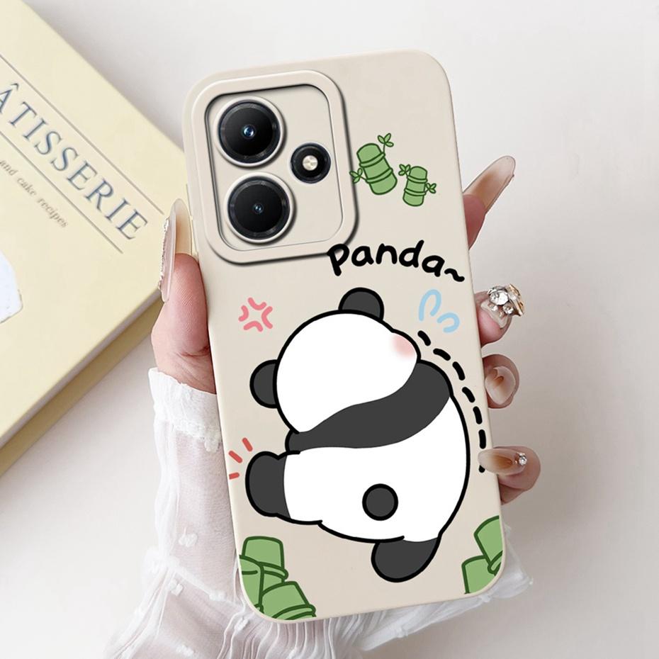 Lens Protective Cover For Infinix Hot 30i 30 Hot30 Play NFC Cute Printed Soft Silicon Phone Case For Infinix Hot30i 30 30Play 4G