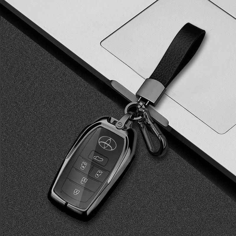 Toyota Sienna 5-Button Key Fob Metal Protective Case for Men