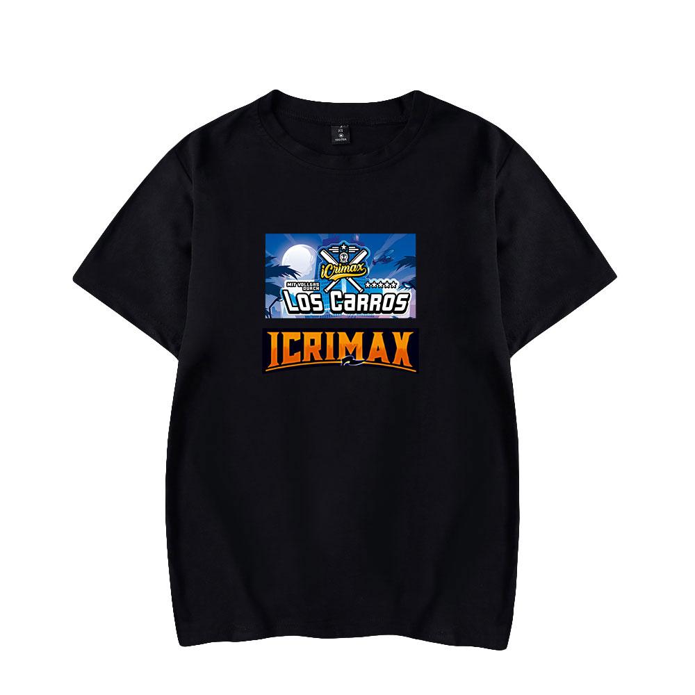 Icrimax Printing Women Men Tshirt Casual Breathable Tshirts Funny Loose Shirts Street Oversized T-Shirts Man