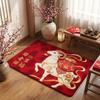 Chinese Style Year of The Sheep Mat Cartoon 2027 Lamb Door Mat Sheep Foot Pad  Spring Festival