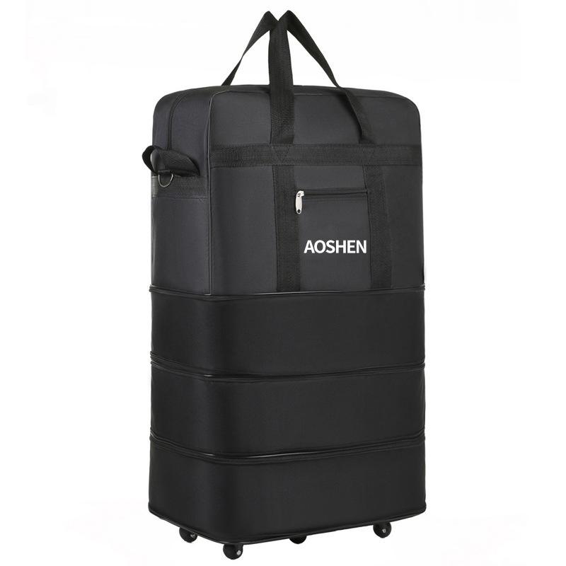 Outdoor Camping Storage Travel Bag Large-capacity Air Consignment Package Waterproof Folding Travel Wheeled Luggage Bag