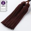 Altar Shop Takita Kyoto Prayer Beads for Striped Ebony 2 Heavenly Tiger Eye 22 Bead Bag Prayer Beads for All Certificate Included [Buddhist Shoten]