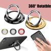 Universal Finger Ring Holder Stand Grip for Mobile Phone Car Magnetic Mount 360 Degree Rotatable Phone Back Sticker Pad Bracket