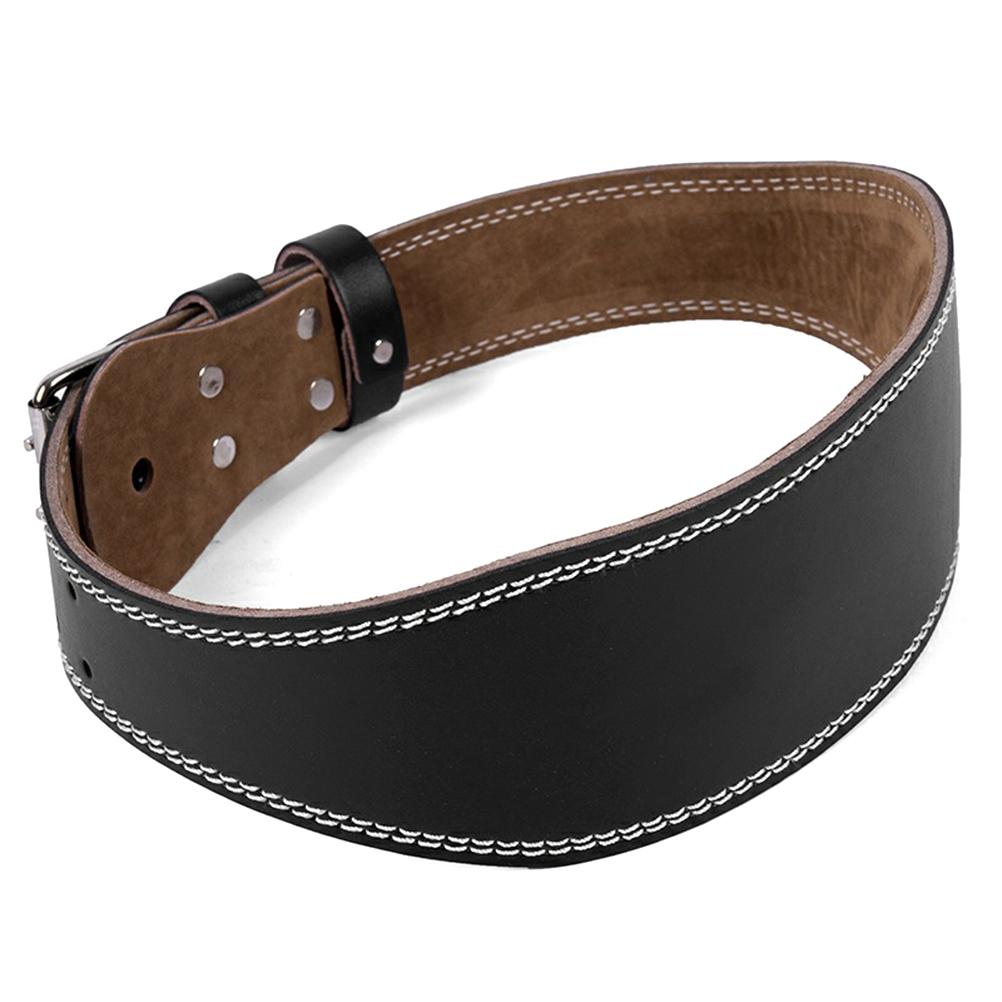 Bodybuilding Padded PU Leather Contoured Weightlifting Belt Waist Protector