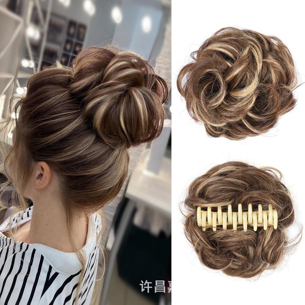 Tembel Saç Topuzu Yapıcı | Büyük Kabarık Toka Klipsi