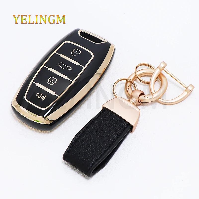 Soft Tpu Car Remote Key Case For Haval Jolion Hover F7 F7X H6 H7 H9 F5 H2S Cover Protector Auto Accessories Shell Fob Holder