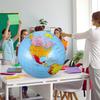 90cm Nafukovací zeměkoule Učební pomůcka Anglická verze Nafukovací mapa koule Dětské zeměpisné osvícení Dětská hračka
