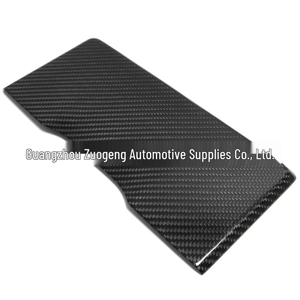 Dodge RAM TRX Carbon Fiber Center Console Cup Holder Cover Accessories