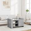 VidaXL Coffee Table Concrete Grey 80x50x50 Cm Engineered Wood, Side Table, Living Room Table, Accent Table, End Table, 848356