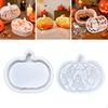 Pumpkin Lamp Silicone Models Candle Making Decorations Crafts Lantern Shade Tealight Holder