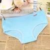 10 Stück Zufällige Farbe Damen Baumwoll-Slips Höschen Bonbonfarbene Unterhosen