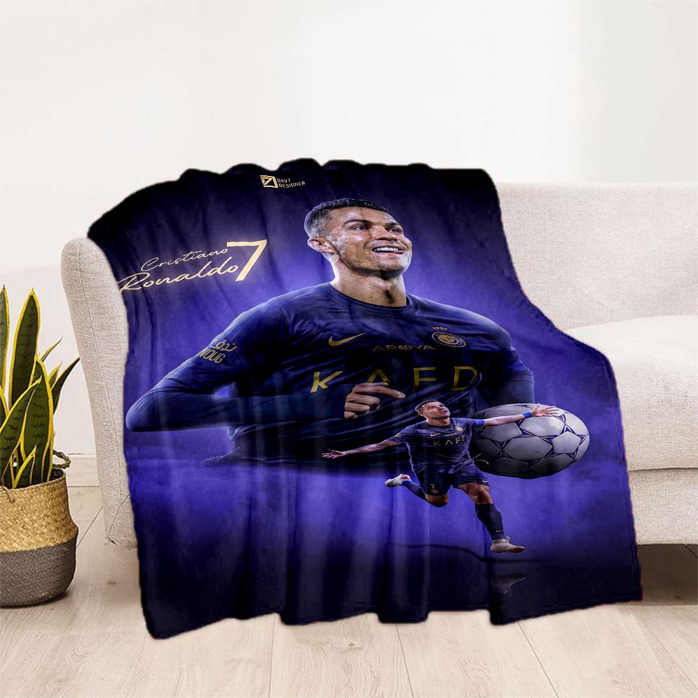Ronaldo Juventus Legacy Blanket Soft & Cozy Great for Bedding Seaside Bed Four Seasons Universal Modern Style