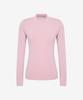 Sekeonseukin Modal Mock Neck Long Sleeve Top