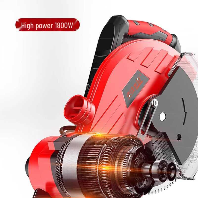 10-Inch High Precision Aluminum Alloy Miter Saw for Multifunctional Wood & Metal Cutting, 45 Degree Configuration.