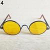 1/31/4 BJD Mini Plush Doll Plush Doll Eyeglasses For 15~20cm Dolls Cute Round Frame Glasses Clothes