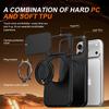 Funda Compatible para iPhone 17 PRO: Cubierta de Lente, Soporte Magnético de 360°, Diseño a Prueba de Caídas para Modelos 15-16
