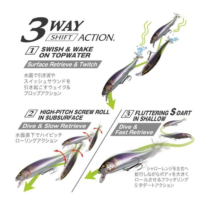 Megabass PROPDARTER 106 SH Sea Ayu 106mm